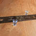 Custom Laser Engraved 2 Person Wood Shot Ski - Take A Shot, We Tied The Knot - Design 4