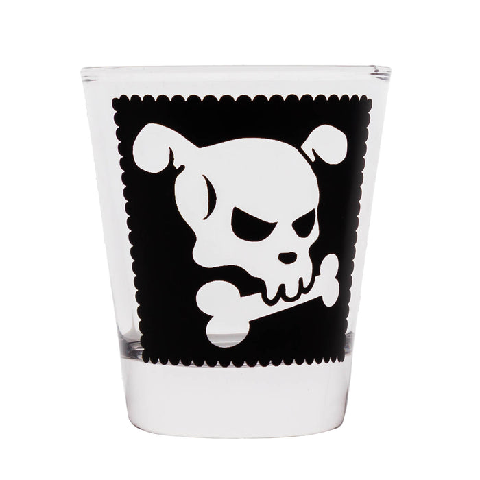 Printed Shot Glasses - Cutsey Skulls - 1.75 ounce