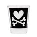 Printed Shot Glasses - Cutsey Skulls - 1.75 ounce