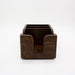 Wooden Bar Top Napkin Caddy - Dark Stain