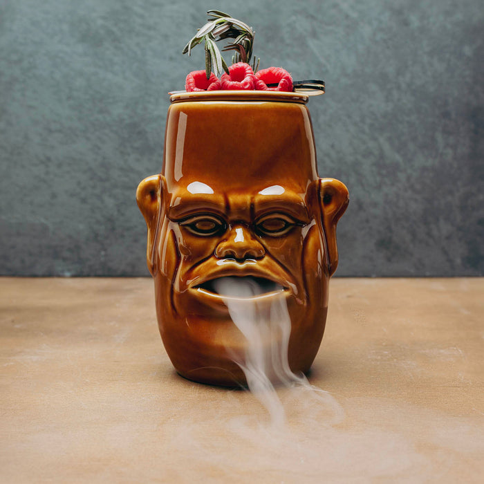 BarConic® Dry Ice Smoker - Tiki Drinkware - (2 pc set)