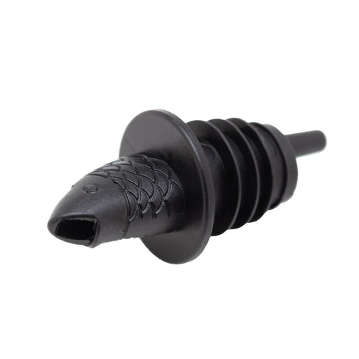 Black Plastic Pourer - Fish