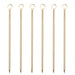 Gold Plated Cocktail Picks - Pack of 6