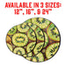 Lazy Susan - Watercolor Fruit - Kiwi - 3 Different Sizes
