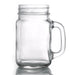 BarConic® 16 oz Mason Jar Mug Glass – with Handle
