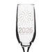 New Years Champagne Glass -  2026 - 7.5oz Flute
