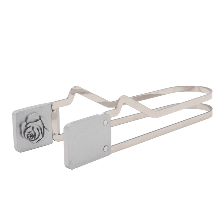 BarConic® Ice Shaped Tong with Rose Design