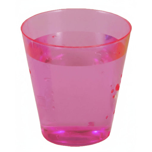 Shot Cups - Neon Plastic 2 ounce - Pack of 50 w/ Color Options