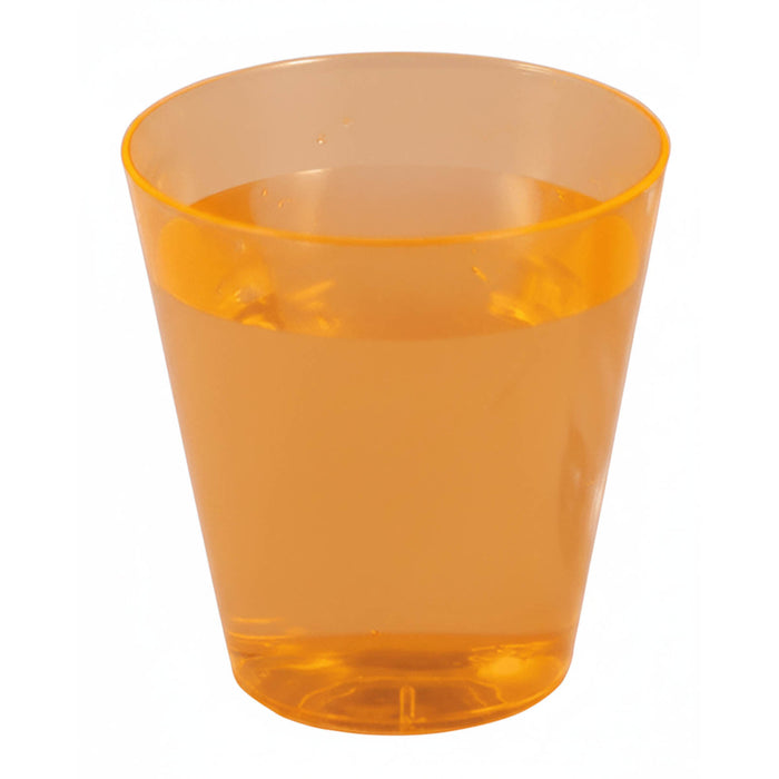 Shot Cups - Neon Plastic 2 ounce - Pack of 50 w/ Color Options