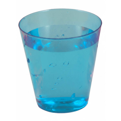Shot Cups - Neon Plastic 2 ounce - Pack of 50 w/ Color Options
