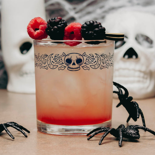 BarConic® Glassware - Skull Theme - Old Fashion Glass - 10 ounce
