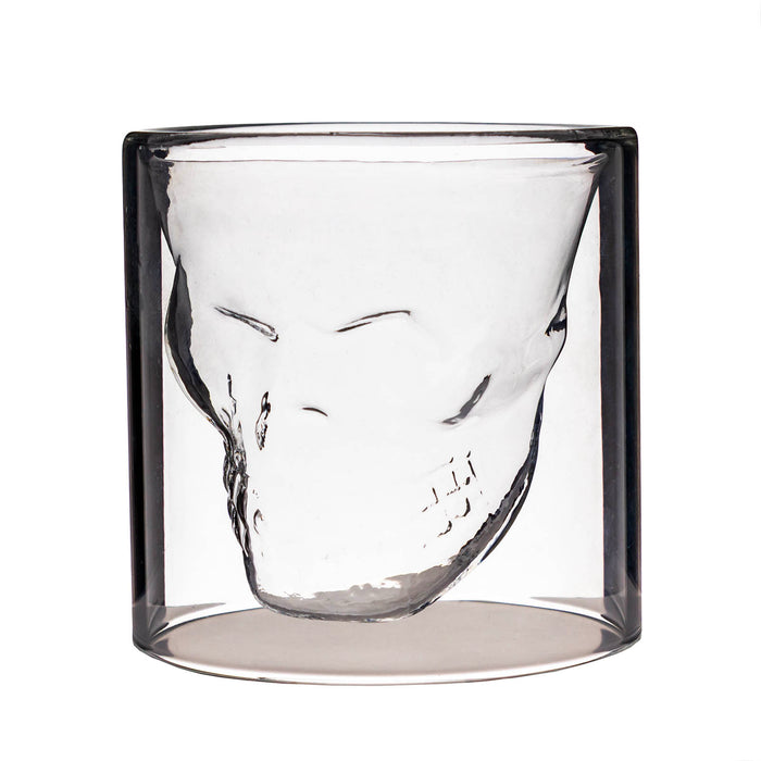 Shot Glass - Doomed Crystal Skull - 2.5 ounce