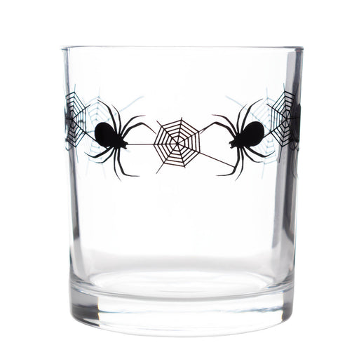 BarConic® Glassware - Spider Theme - Old Fashion Glass - 10 ounce
