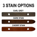 Custom Laser Engraved 2 Person Wood Shot Ski - Take A Shot, We Tied The Knot - 3 Stain Options 