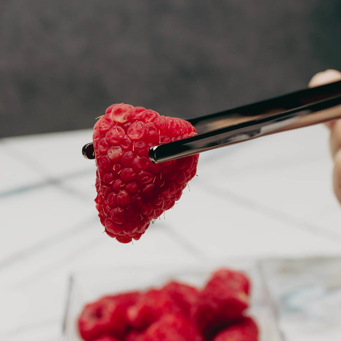 Olea™ Gunmetal Plated Long Garnish Tongs