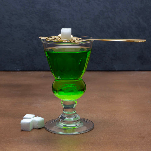 BarConic® Traditional Pontarlier Absinthe Glass w/Cuts