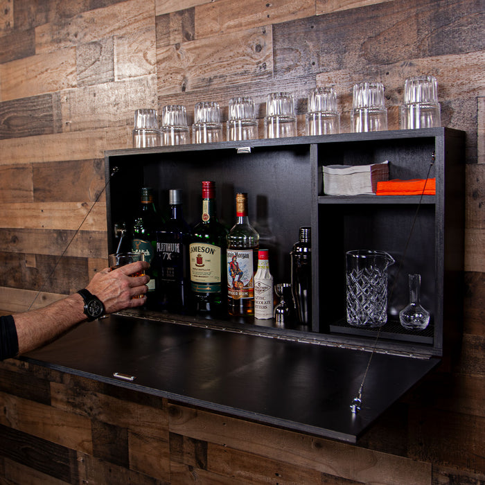 Murphy WalBAR™ - CUSTOMIZABLE Whiskey Design - Handcrafted in USA