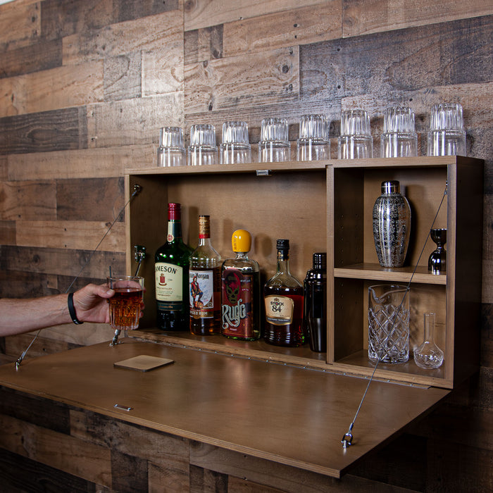 Murphy WalBAR™ - CUSTOMIZABLE Distillery Design - Handcrafted in USA