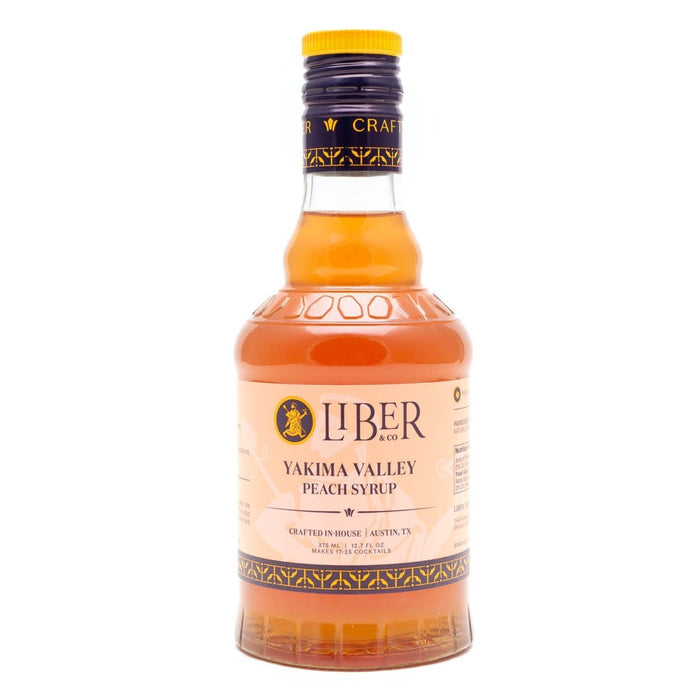 Liber & Co. Cocktail Syrup - 375mL - Yakima Valley Peach Syrup