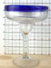 BarConic® Glassware - Blue Rim Margarita Glass - 14 oz