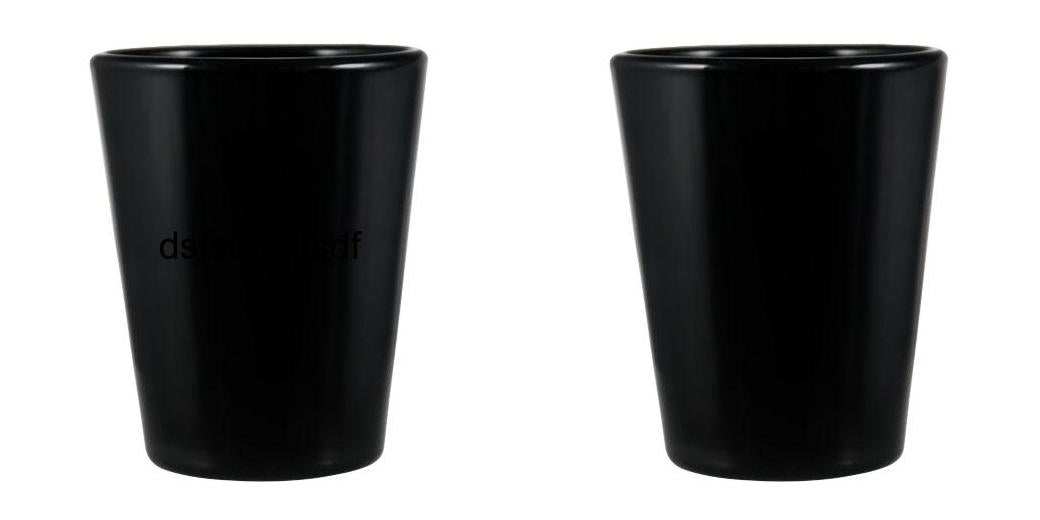 1.5 oz Custom BarConic® Black Shot Glass