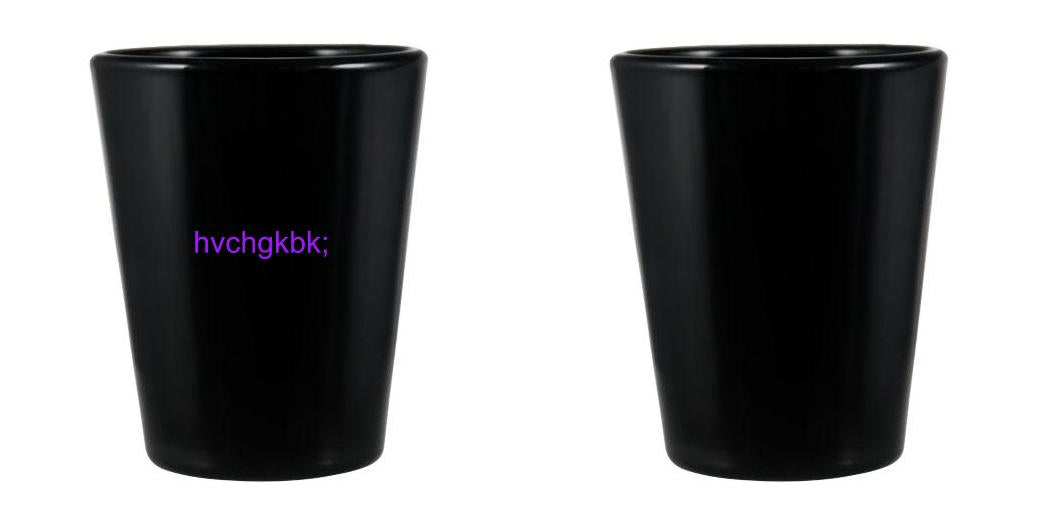 1.5 oz Custom BarConic® Black Shot Glass