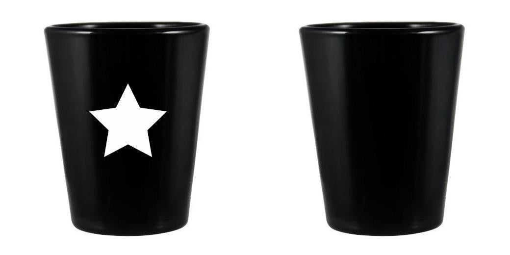 1.5 oz Custom BarConic® Black Shot Glass