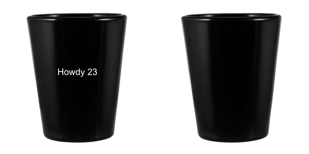 1.5 oz Custom BarConic® Black Shot Glass