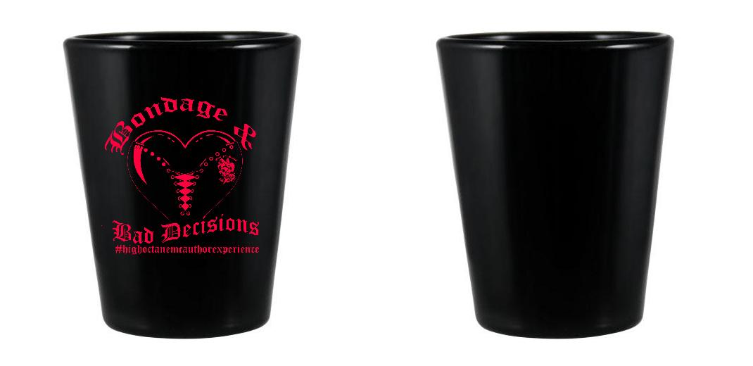 1.75 oz Custom BarConic® Black Shot Glass