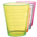Custom 2oz Translucent Assorted Color Plastic Shot Glasses