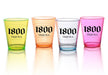 Custom 2oz Translucent Assorted Color Plastic Shot Glasses