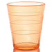 Custom 2oz Translucent Assorted Color Plastic Shot Glasses Orange