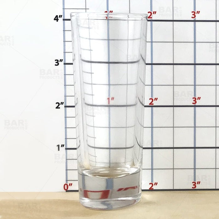 BarConic® Glassware - Shot Glass - Tall Clear 2 ounce - Bar Products - Glassware