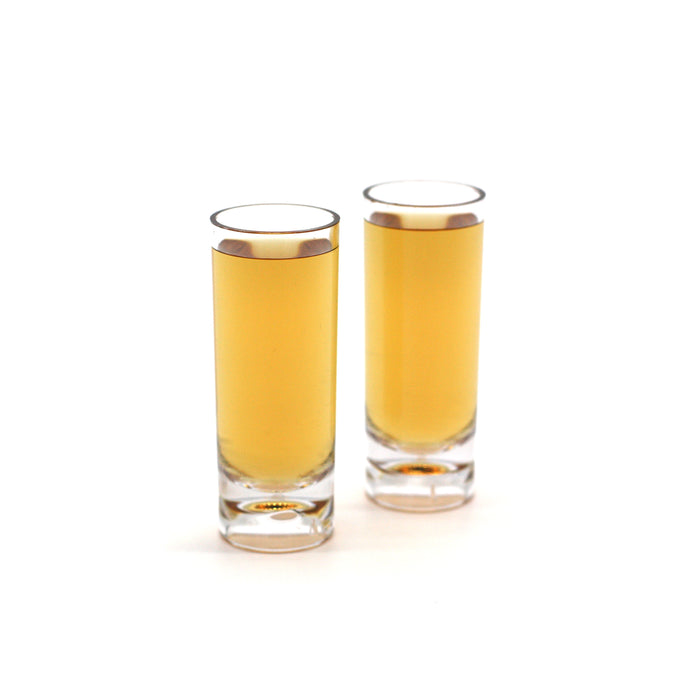 2OZ CLEAR PLASTIC SHOT GLASS (individual)