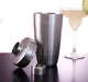 3 Piece Stainless Steel Flat Top Cocktail Shakers