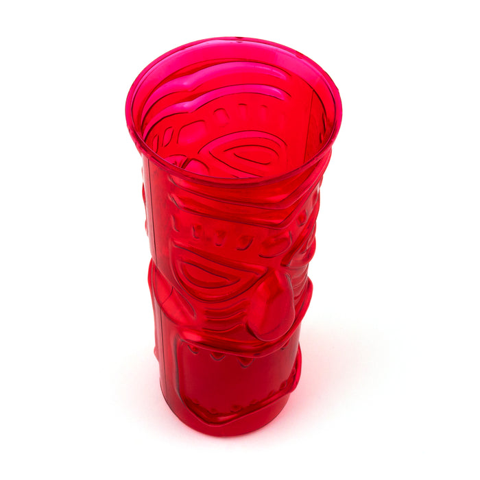 Red Plastic Tiki Cup - 32 ounce