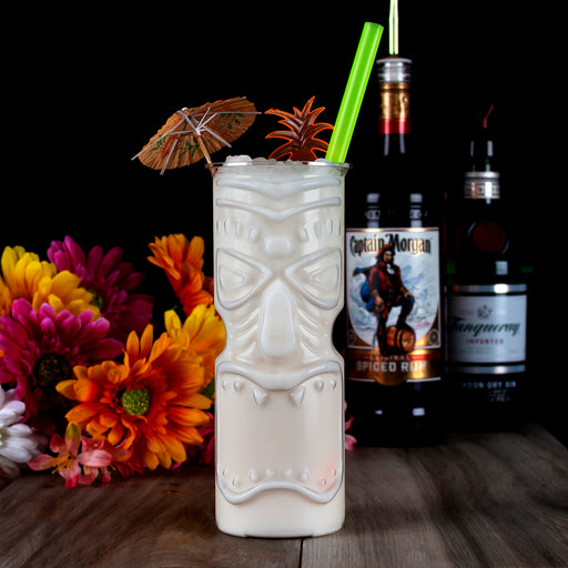 Clear Plastic Tiki - 32 ounce
