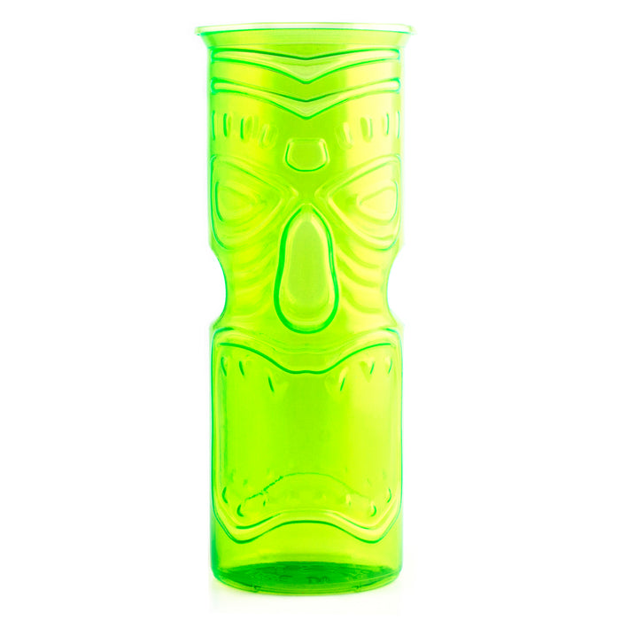 Green Plastic Tiki Cup - 32 ounce
