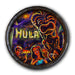 Vintage Hula Bar Wood Barrel Top Sign
