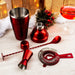 Candy Apple Red 4 piece bar set