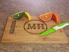 Personalized Bamboo Cutting Board and Shot Glass Set