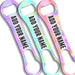 ADD YOUR NAME V-Rod® Bottle Opener - Watercolor Tie Dye