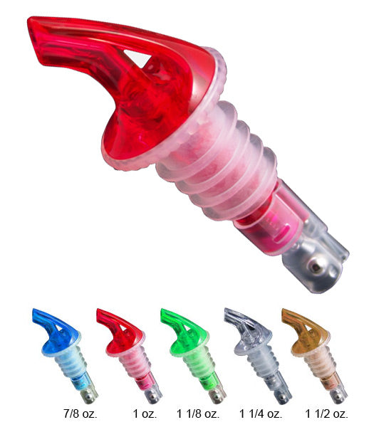 Liquor Pourer - Precision 3 Ball Measured w/ No Collar - Increment Options