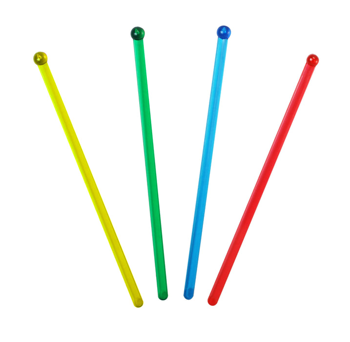 BarConic® Ball Head Stirrers - 6" - Color Options - Pack of 500 - Bar Products - Stirrer