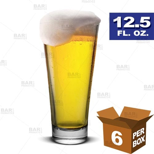 BarConic® Pilsner Glass (Liberty) - 12.5 oz [Box of 6]