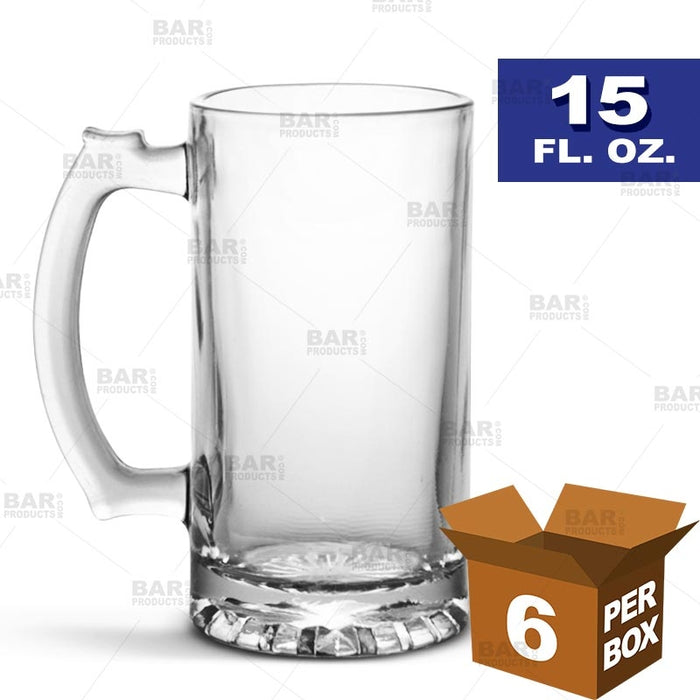 BarConic® Beer Mug - 15 oz [Box of 6]