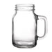 BarConic® Glassware - Mason Jar Mug Glass - 21 ounce - CASE OF 12 - Bar Products - Glassware
