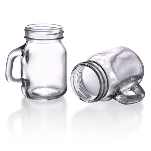 BarConic® Mason Jar with Handle - 4.5 oz [Box of 12]