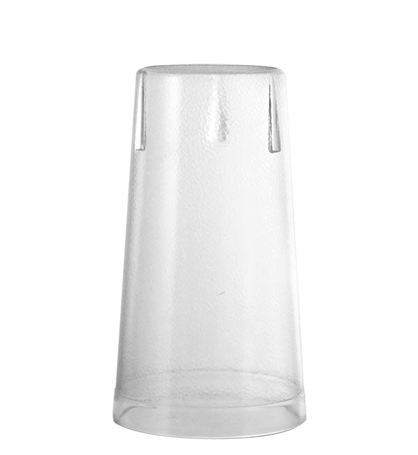 Barconic® Clear Stackable Pebbled Tumblers