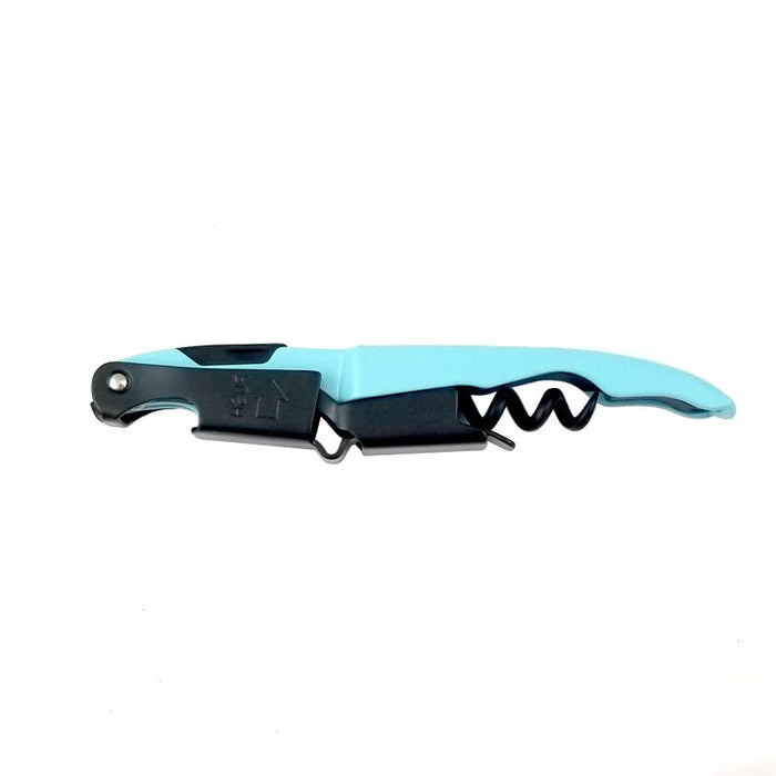 BarConic® Double Hinged Corkscrew - SeaFoam Blue and Black